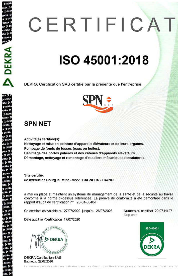 Exam ISO2018LA Forum