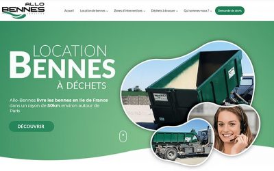 Relooking du site allo-benne.fr