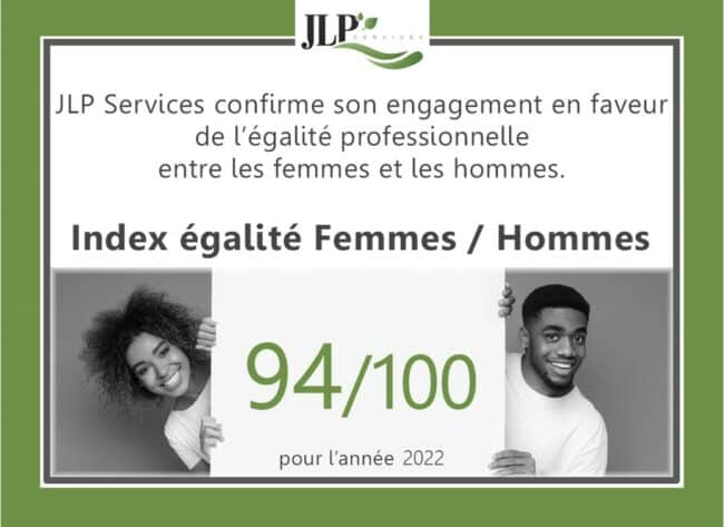Index egalité femmes hommes JLP Index egalité femmes hommes JLP