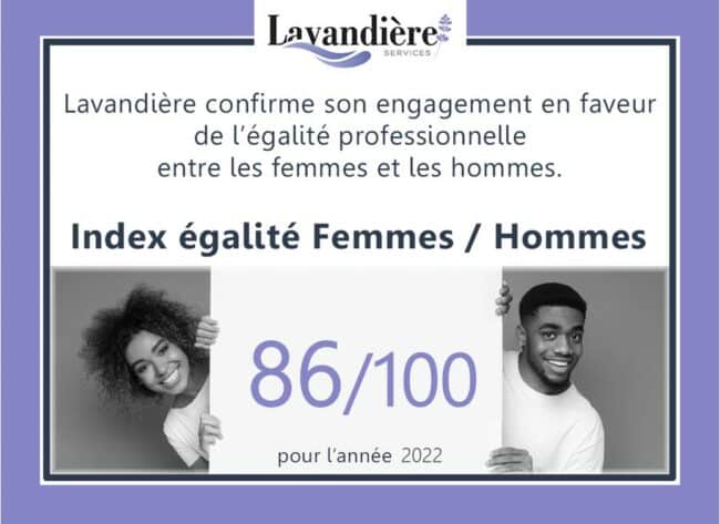 Index egalité femmes hommes Lavandiere