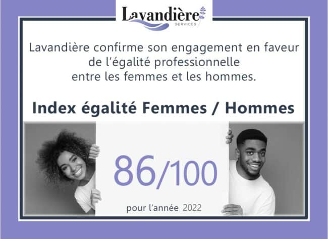 Index egalité femmes hommes Lavandiere Index egalité femmes hommes Lavandiere